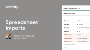 Training & Support - Knowify