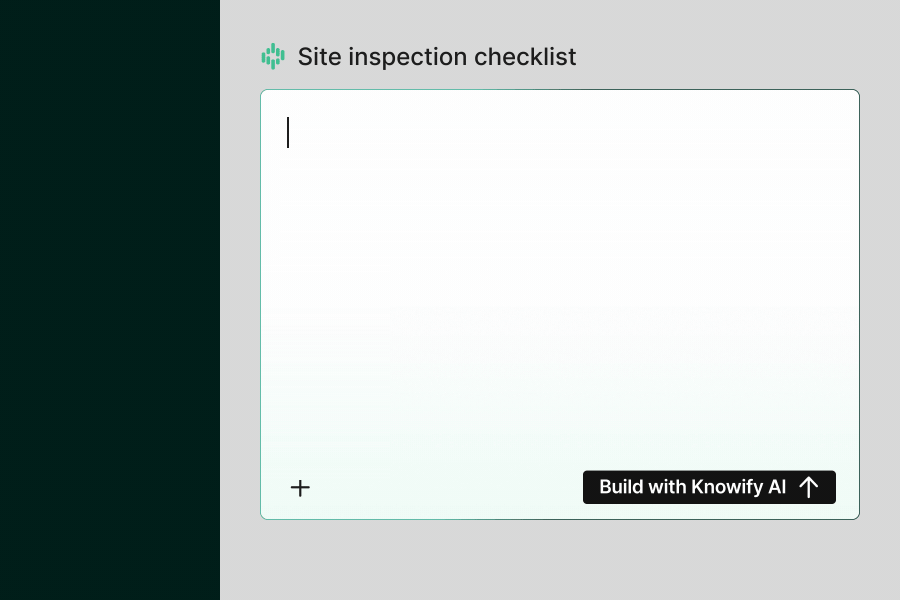 Knowify AI-powered form builder